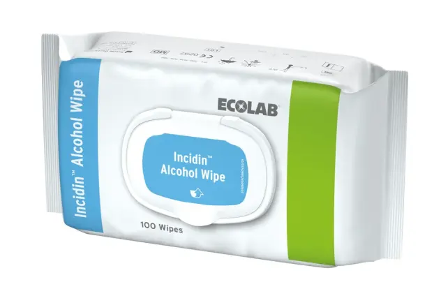 Produit Lingettes désinfectantes Incidin™ Alcohol Wipe Image