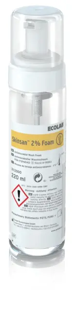 Produit Mousse lavante antimicrobienne Skinsan 2 % Image