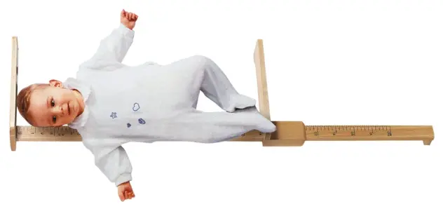 Produit Toise bébé en bois Image