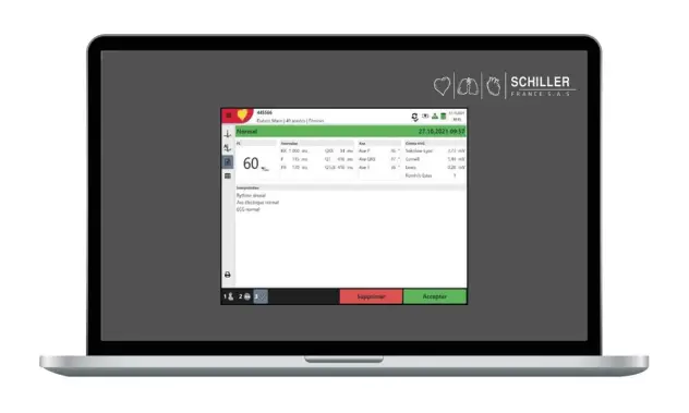 Produit Logiciel d'interprétation pour ECG Cardiovit FT-1 Image