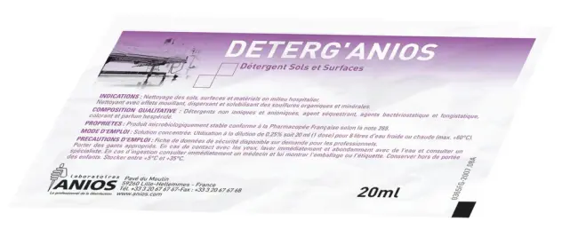 Produit Détergent Deterg'Anios Image