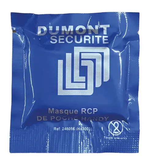 Produit Masque bouche-à-bouche avec étui soudé Image