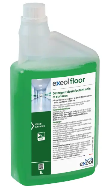 Produit Détergent désinfectant sols et surfaces Floor Image