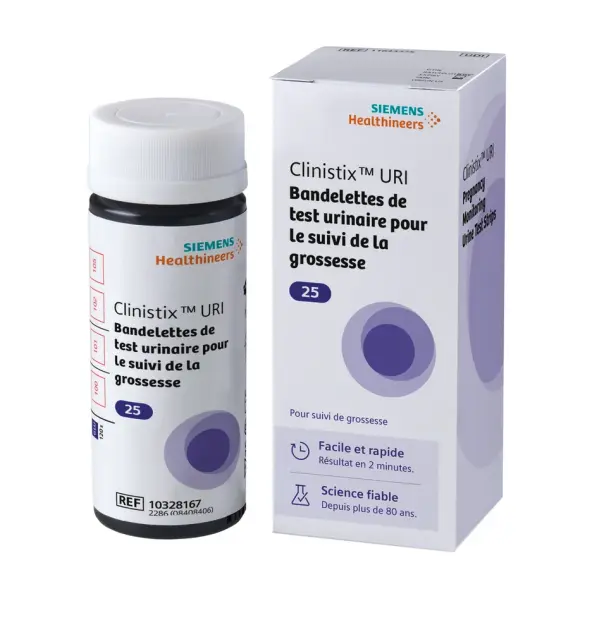 Produit Bandelettes urinaires Clinistix URI Image