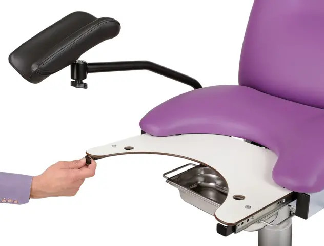 Produit Jambière amovible pour fauteuil de gynécologie 2 plans Fémina V2 Image