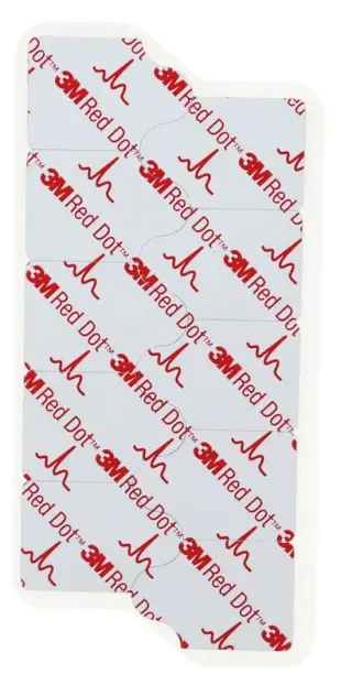 Produit Électrode 3M 2330 Red Dot languette ECG Image