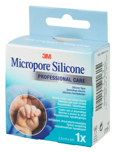 Produit Sparadrap 3M Micropore silicone Image