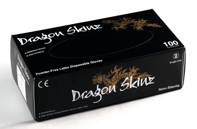 Produit Gants d'examen en latex noirs Image