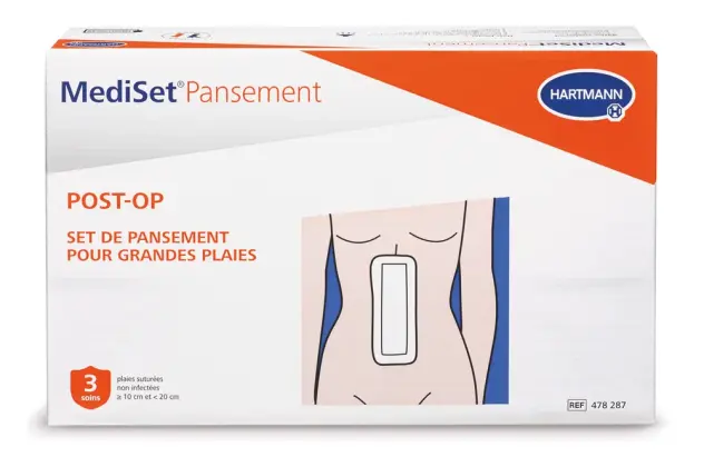 Produit Set de pansement chirurgical post-op pour grandes plaies Image