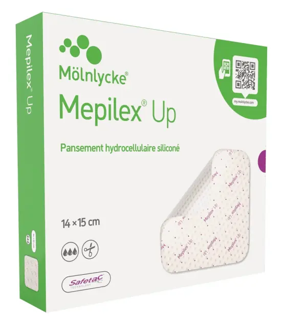 Produit Pansement hydrocellulaire Mepilex® Up Image