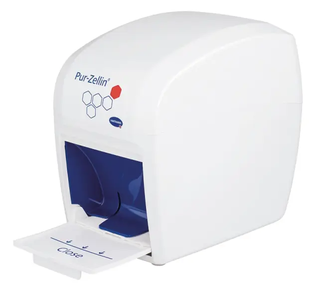 Produit Boîte distributrice pour tampon plat de cellulose prédécoupé Pur-Zellin® Image