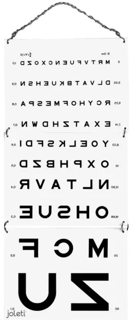 Produit Échelle de Monoyer Image