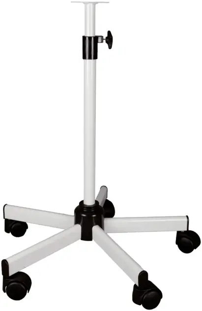 Produit Pied télescopique lesté 60/100 cm blanc pour lampe d'examen Image