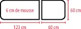 Vignette - Divan d'examen 2 plans Écomax
