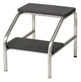 Vignette - Marchepied 2 marches chromé