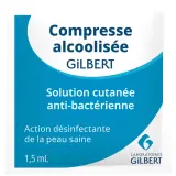 Vignette - Compresse alcoolisée