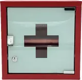 Vignette - Armoire à pharmacie rouge 1 porte