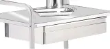 Vignette - Tiroir pour chariot médical 2 ou 3 plateaux