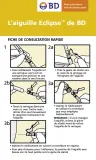 Vignette - Aiguille médicale de sécurité Eclipse