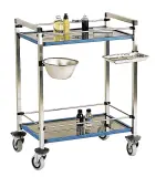 Vignette - Chariot médical 2 ou 3 plateaux