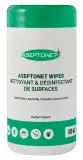 Vignette - Lingettes désinfectantes Aseptonet sans alcool