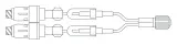 Vignette - Prolongateur médical multivoies avec valve bidirectionnelle pour perfusion MaxPlus