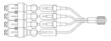 Vignette - Prolongateur médical multivoies avec valve bidirectionnelle pour perfusion MaxPlus