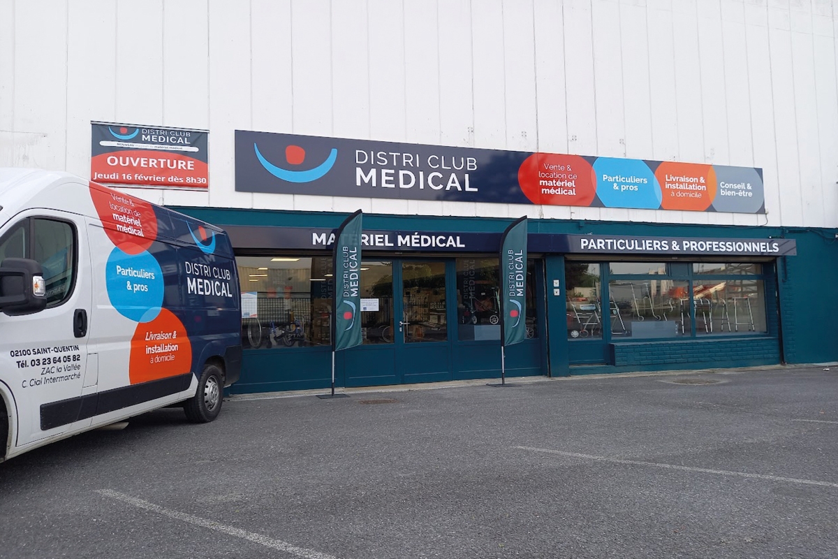 DISTRI CLUB MEDICAL Saint-Quentin