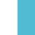 Blanc / Turquoise